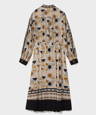 GRACE CONTINENTAL キカボウタイドレス ベージュ