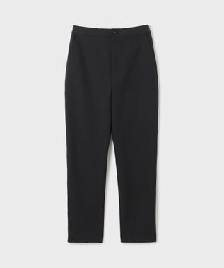 GRACE CONTINENTAL ストレッチテーパードパンツ ブラック