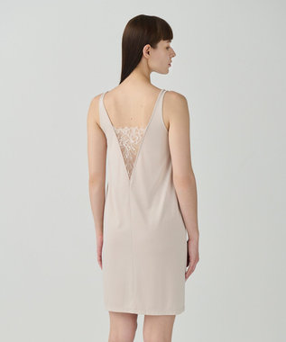 GRACE CONTINENTAL トリアセインナーキャミワンピース ベージュ