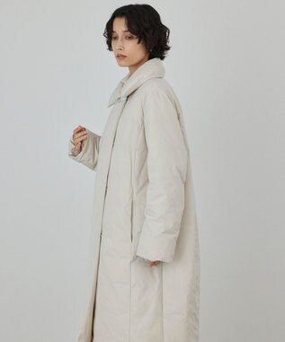 GRACE CONTINENTAL ステンカラーダウンコート キナリ