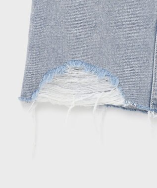 GRACE CONTINENTAL デニムタイトスカート サックス