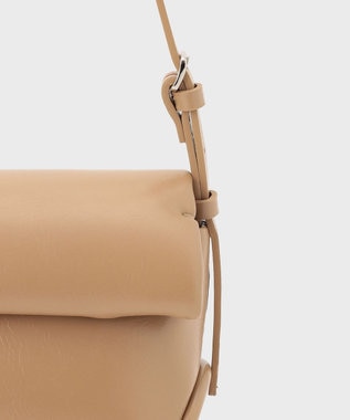 GRACE CONTINENTAL ADD CULUMN ROLLA BAG キャメル