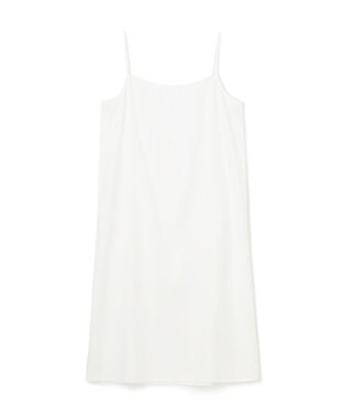 GRACE CONTINENTAL レースコンビタフタワンピース ホワイト