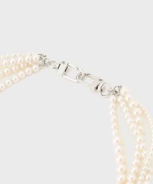 GRACE CONTINENTAL ミックスパールチェーン ホワイト