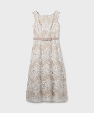 GRACE CONTINENTAL レースボーダードレス キナリ