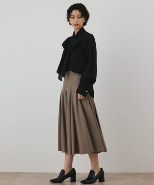 GRACE CONTINENTAL ドラマティックボリュームスカート ベージュ