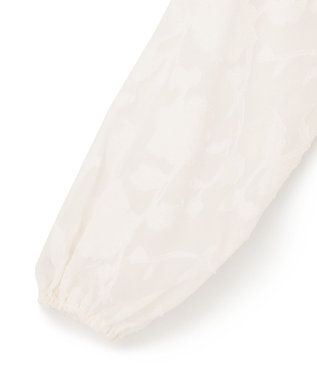 GRACE CONTINENTAL ジャガード刺繍ブルゾン キナリ