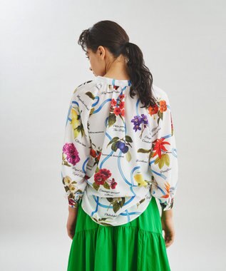 セール】 ボタニカルペイントトップ （Tシャツ）｜GRACE