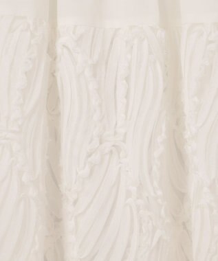 GRACE CONTINENTAL 刺繍ヘムシャツワンピース ホワイト