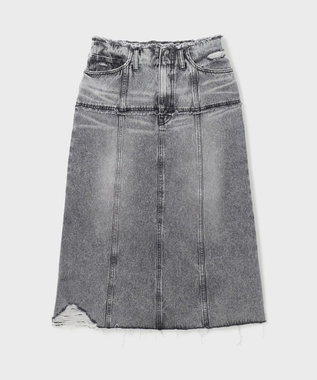 GRACE CONTINENTAL デニムタイトスカート ブラック