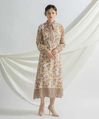 ミックスフラワー刺繍ワンピース / GRACE CONTINENTAL | GRACE