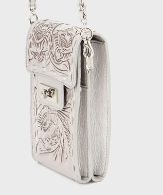 GRACE CONTINENTAL ChainMiniBag シルバー