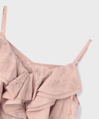 GRACE CONTINENTAL エンブロイダリーキャミブラウス ピンク