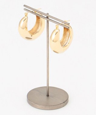 GRACE CONTINENTAL ボリュームフープピアス ゴールド