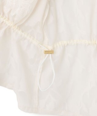 GRACE CONTINENTAL ジャガード刺繍ブルゾン キナリ