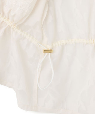 GRACE CONTINENTAL ジャガード刺繍ブルゾン キナリ