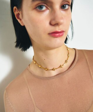 GRACE CONTINENTAL gren スターチョーカー ゴールド