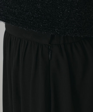 GRACE CONTINENTAL トリアセバル-ンスカート ブラック