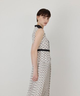 GRACE CONTINENTAL モノグラムマリンワンピース キナリ