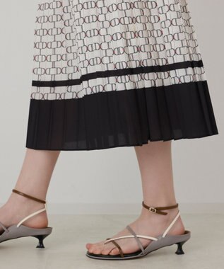 GRACE CONTINENTAL モノグラムマリンワンピース キナリ