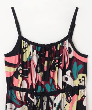 GRACE CONTINENTAL キカバードプリントワンピース ピンク