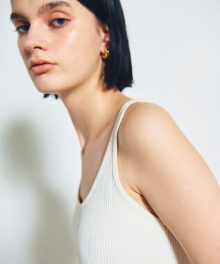 GRACE CONTINENTAL デコルテニットタンク キナリ