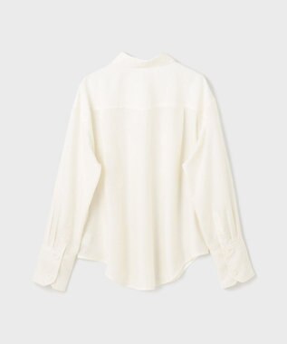 GRACE CONTINENTAL シアー2wayウエスタンシャツ キナリ