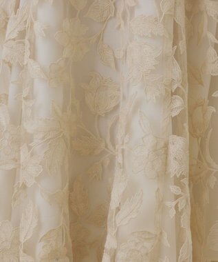 GRACE CONTINENTAL エンブロイダリーフレアスカート キナリ