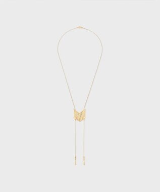 Vシルエットネックレス