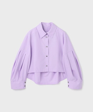 GRACE CONTINENTAL ビッグスリーブシャツ パープル