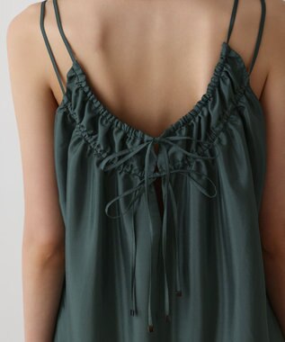 GRACE CONTINENTAL ブライトキャミワンピース グリーン