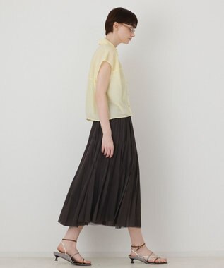 GRACE CONTINENTAL シアードルマントップ イエロー