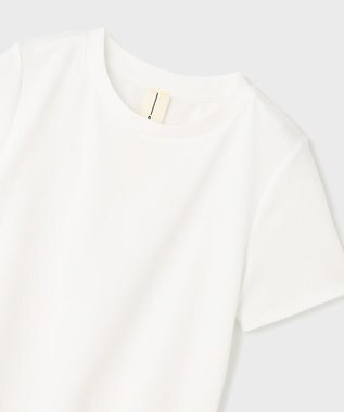 GRACE CONTINENTAL コンパクト天竺トップ ホワイト