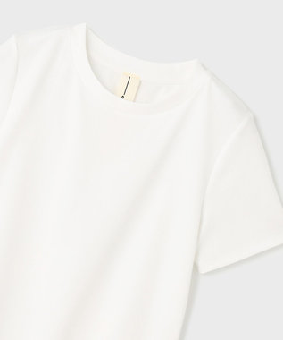 GRACE CONTINENTAL コンパクト天竺トップ ホワイト