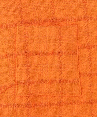 GRACE CONTINENTAL ツイードミニワンピース オレンジ