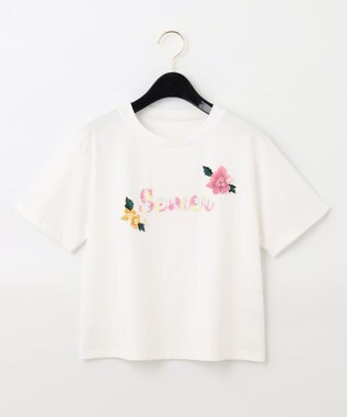 ビーズフラワーロゴTee / GRACE CONTINENTAL | GRACE