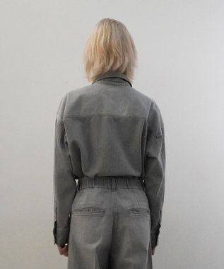 GRACE CONTINENTAL 10ozムラ糸デニムシャツ グレー