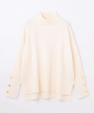 GRACE CONTINENTAL メリノウールニットトップ ホワイト