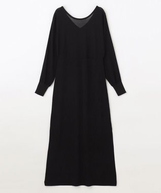 GRACE CONTINENTAL ニットブラックドレス ブラック