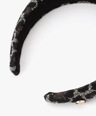 GRACE CONTINENTAL Fabricカチューシャ ダークブラウン