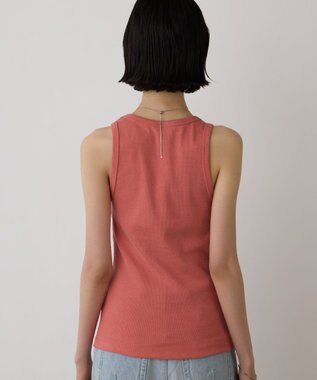 GRACE CONTINENTAL テレコカットトップ レッド