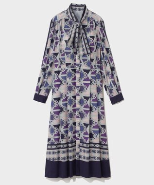 GRACE CONTINENTAL キカボウタイドレス パープル