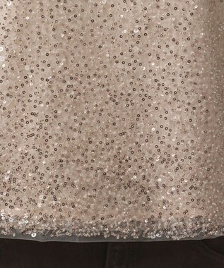 GRACE CONTINENTAL ビーズ刺繍トップ ベージュ