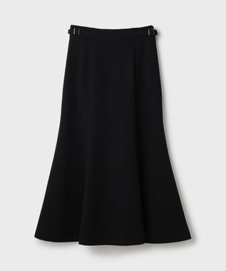 GRACE CONTINENTAL バックルマーメイドスカート ブラック