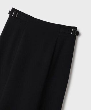 GRACE CONTINENTAL バックルマーメイドスカート ブラック