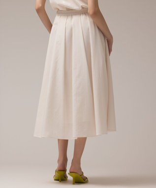 GRACE CONTINENTAL フレアタックスカート キナリ