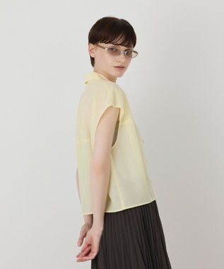 GRACE CONTINENTAL シアードルマントップ イエロー