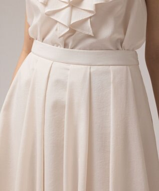 GRACE CONTINENTAL フレアタックスカート キナリ