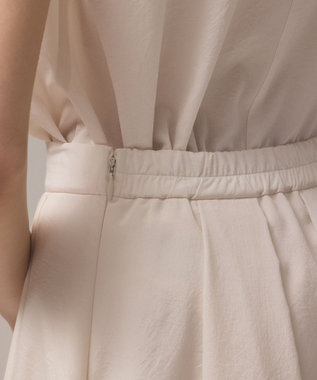 GRACE CONTINENTAL フレアタックスカート キナリ