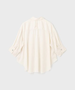 GRACE CONTINENTAL ハーフスリーブルーズシャツ キナリ